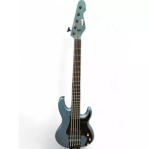 Used ESP ltd ap5 Pelham Blue Electric Bass Guitar Pelham Blue