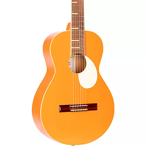 Ortega Gaucho Parlor Classical Guitar Orange