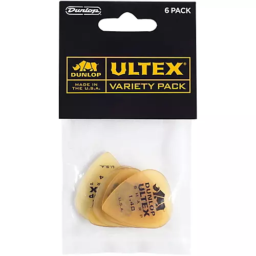 Dunlop PVP109 Pick Ultex Variety 6 Pack