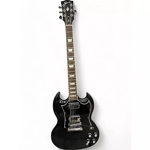 Used 2021 Gibson SG Standard Black Solid Body Electric Guitar Black