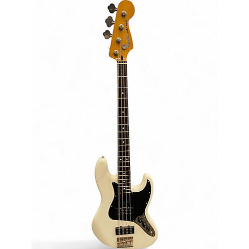 Used Fender Player Jazz Bass WHITE Electric Bass Guitar WHITE