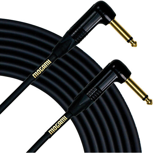 Mogami Gold Right Angle to Right Angle Instrument Cable 25 ft.