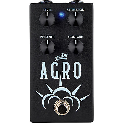 Aguilar AGRO Bass Overdrive Effects Pedal Black