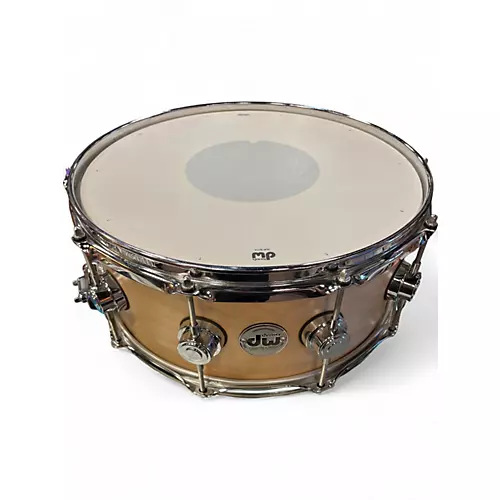 Used DW 6X14 Collector's Series Snare Natural Drum Natural 13
