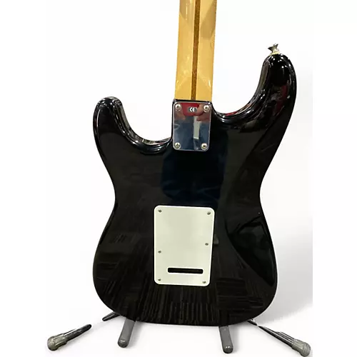 Used Fender STRATOCASTER Black Solid Body Electric Guitar Black