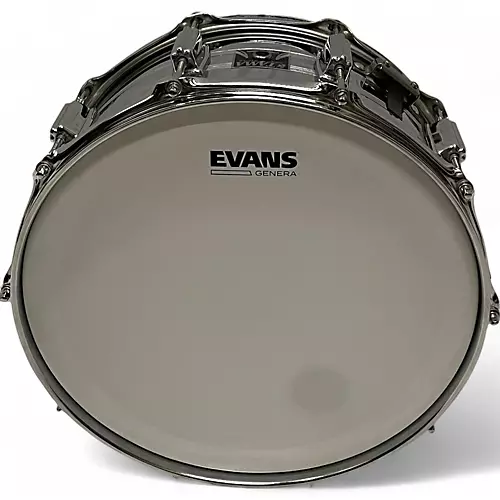 Used TAMA 6.5X14 MIJ Imperialstar Snare Silver Drum Silver 15