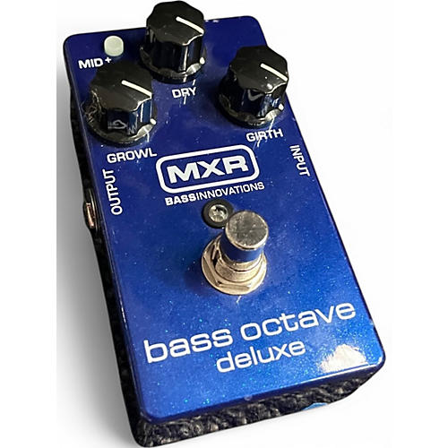 Used MXR M288 Bass Octave Deluxe Bass Effect Pedal