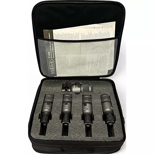 Used Miktek T100/T200 Dynamic Microphone Drum Pack Drum Microphone