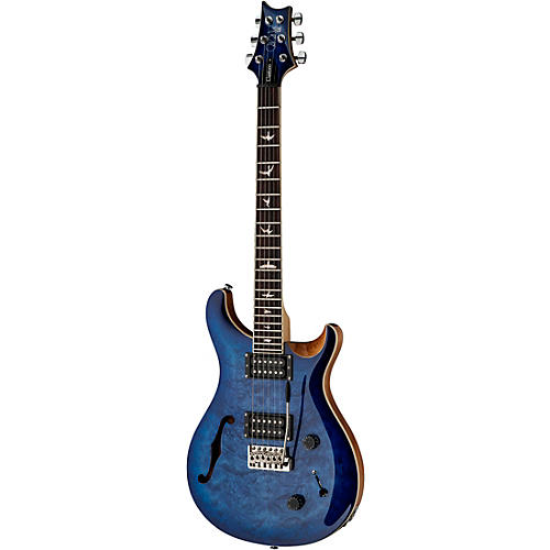 PRS SE Custom 22 Quilted Limited-Edition Semi-Hollow Electric Guitar Faded Blue Burst