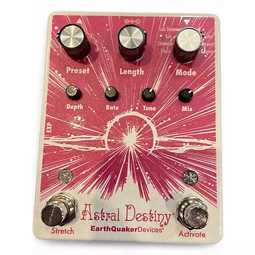 Used EarthQuaker Devices ASTRAL DESTINY Effect Pedal