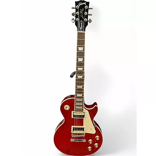 Used Gibson Les Paul Classic red Solid Body Electric Guitar red