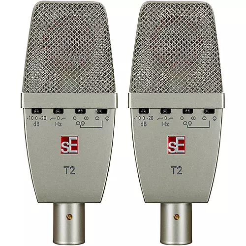 sE Electronics SE-T2-PAIR Matched Pair of T2 Large Diaphragm Condenser Mics