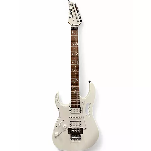 Used Ibanez JEMJRL White Electric Guitar White