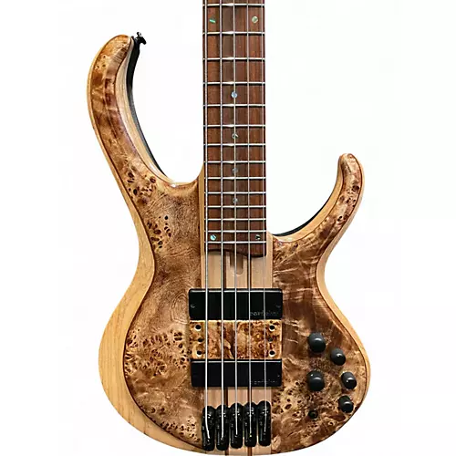 Used Ibanez BTB845V Natural Electric Bass Guitar Natural