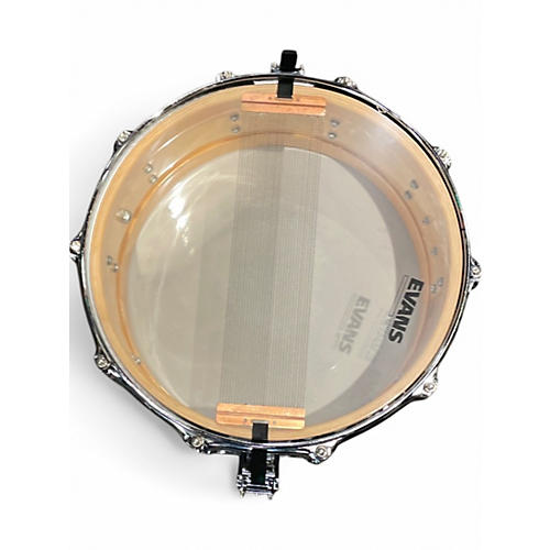 Used DW 14X6.5 Collector's Series Satin Oil Edge Snare Satin Black Drum Satin Black 213