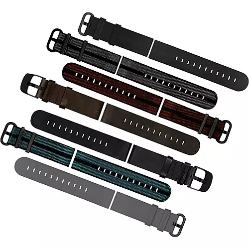 Soundbrenner Black Leather Strap for Core and Core Steel