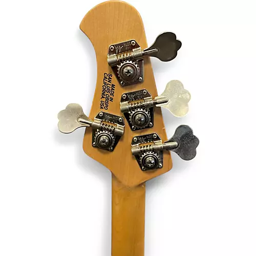 Used Ernie Ball Music Man Stingray H Sunburst Electric Bass Guitar Sunburst