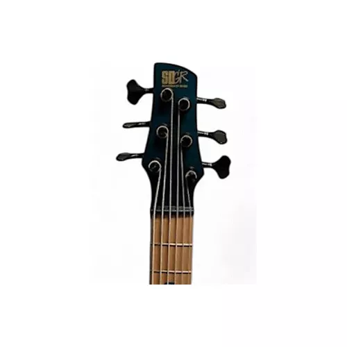 Used Ibanez Sr1426b Green Low Gloss Electric Bass Guitar Green Low Gloss