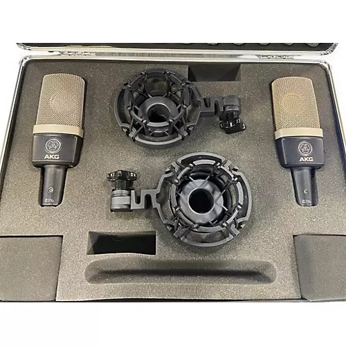 Used AKG 314 Matching Pair Recording Microphone Pack