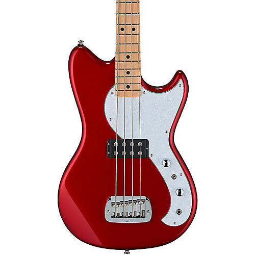 G&L Tribute Fallout Shortscale Bass Guitar Candy Apple Red