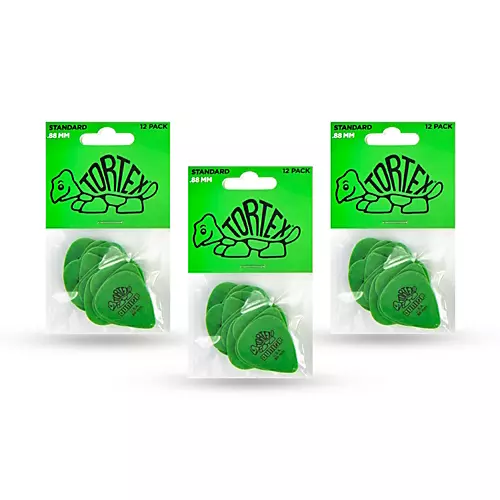 Dunlop Tortex Standard Guitar Picks .88mm 3 Dozen .88 mm Dozen