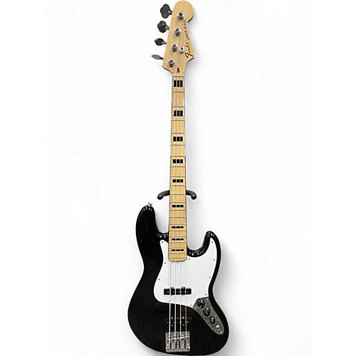 Used Fender Geddy Lee Signature Jazz  Black Electric Bass Guitar Black