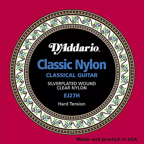 D'Addario EJ27H Classical Guitar Strings Hard Tension