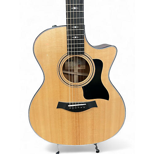 Used Taylor 314CE Natural Acoustic Electric Guitar Natural