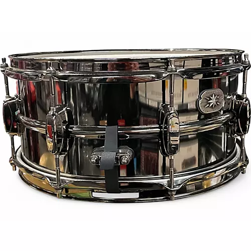 Used TAMA 14X5.5 Metalworks Snare Charcoal Drum Charcoal 211