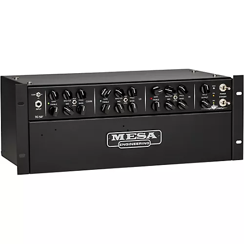 MESA/Boogie Triple Crown TC-50 Rackmount Guitar Tube Head Black