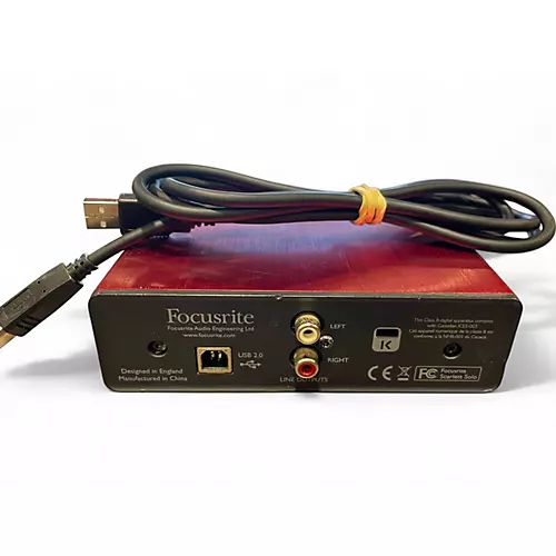 Used Focusrite Scarlett Solo Audio Interface