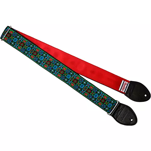 Souldier Woodstock Guitar Strap Green 2 in.
