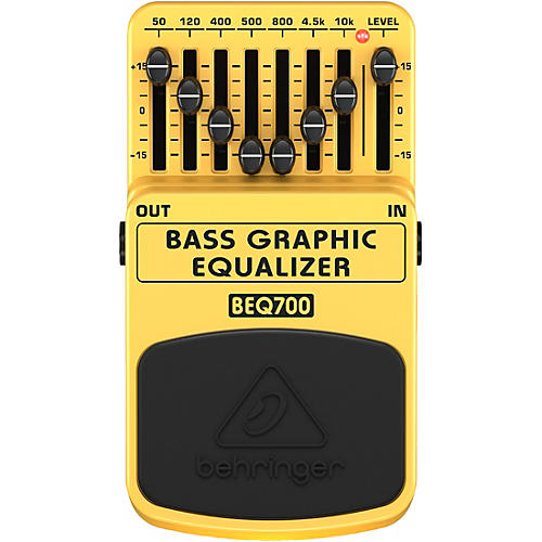 Behringer BEQ700 Bass Graphic Equalizer Pedal