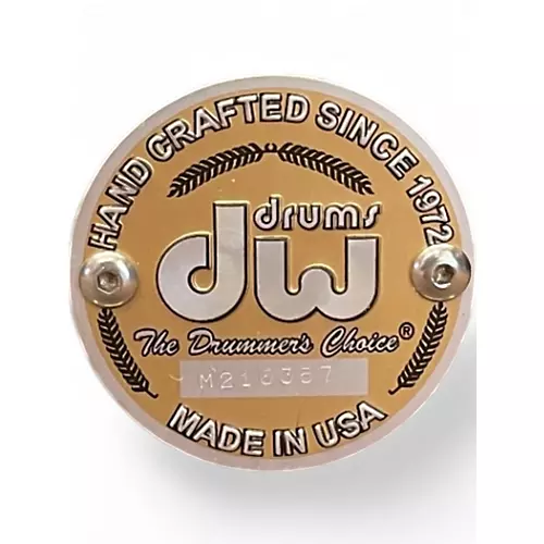 Used DW 4 Piece SSC Collector's Series Black Oyster Drum Kit Black Oyster