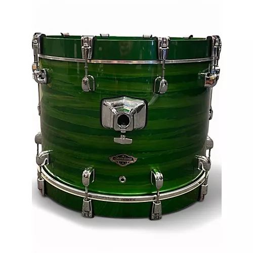 Used TAMA 3 Piece Starclassic shamrock oyster Drum Kit shamrock oyster