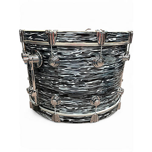 Used DW 3 Piece JAZZ SERIES BLACK OYSTER GLASS Drum Kit BLACK OYSTER GLASS