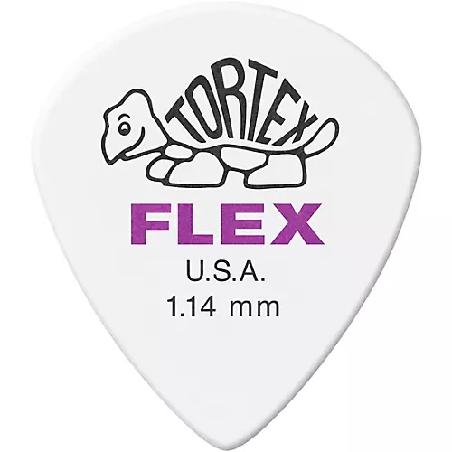 Dunlop 468 Tortex Flex Jazz III Picks 1.14 mm 72 Pack