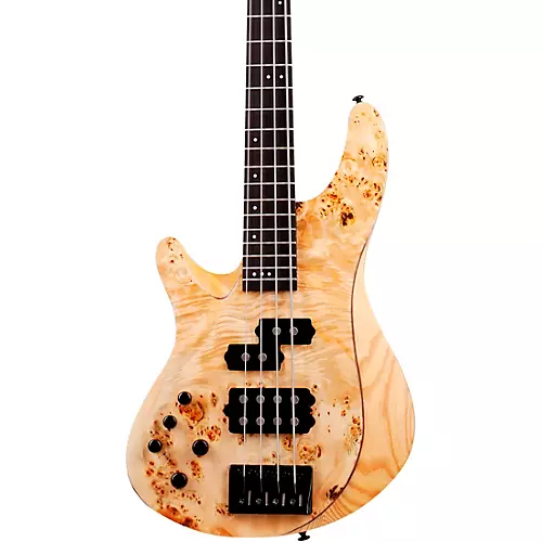 Schecter Guitar Research Reaper-4 Left-Handed Electric Bass Natural Satin