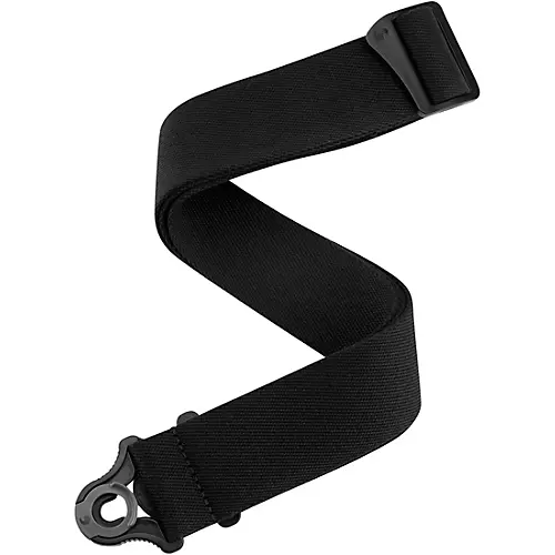 D'Addario Auto Lock Straps: Skater Series Black 2 in.