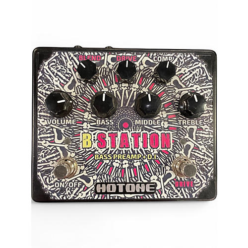 Used Hotone Effects b station Bass Effect Pedal