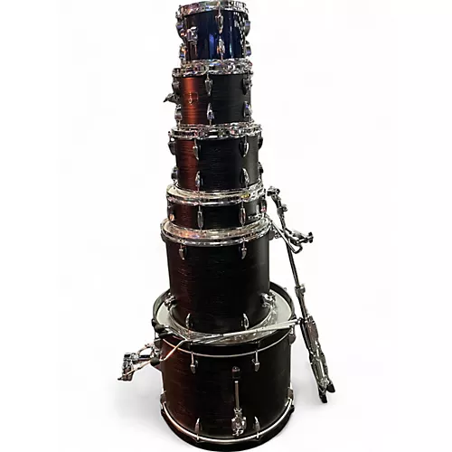 Used TAMA 6 Piece Imperialstar Brown Drum Kit Brown