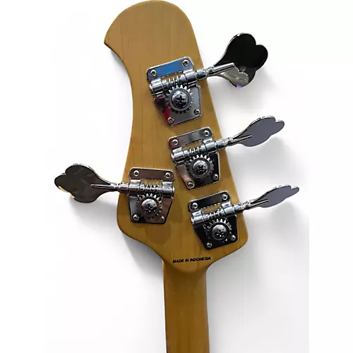 Used Sterling by Music Man Sub 4 Black Electric Bass Guitar Black