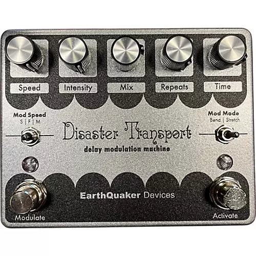 Used EarthQuaker Devices Disaster Transport Modulated Delay Effect Pedal