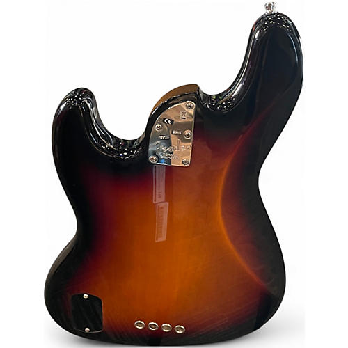 Used Fender American Elite Jazz Bass 3 Color Sunburst Electric Bass Guitar 3 Color Sunburst