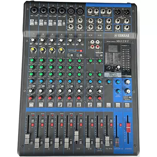 Used Yamaha MG12XU Unpowered Mixer