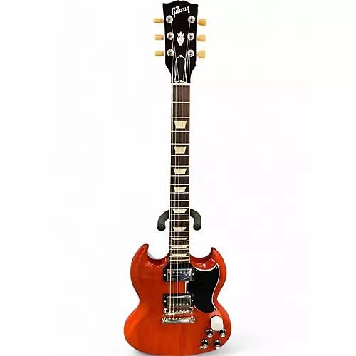 Used Gibson 1961 Reissue SG tr cherry Solid Body Electric Guitar tr cherry