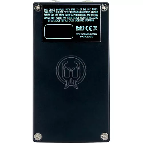 Walrus Audio Polychrome Flanger Effects Pedal Black