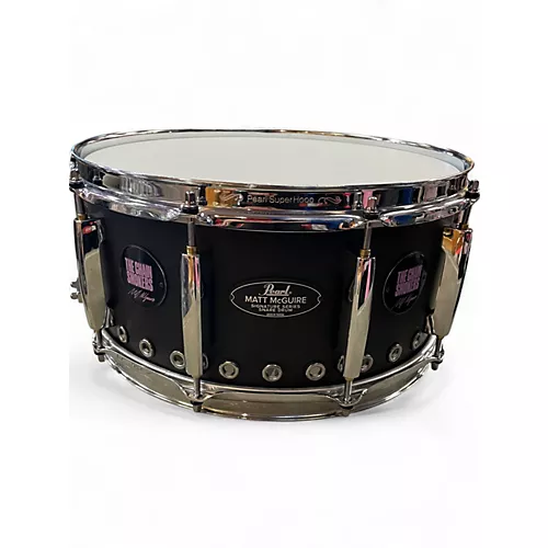 Used Pearl 14in MATT MCGUIRE SIGNATURE Black Drum Black 33