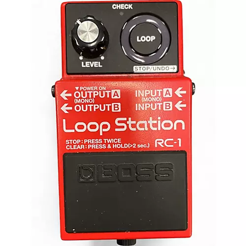 Used BOSS RC1 Loop Station Pedal