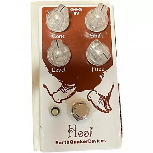 Used EarthQuaker Devices EQDHOOF Hoof Germanium/Silicon Hybrid Fuzz Effect Pedal